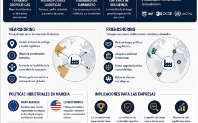 Nearshoring y friendshoring: por qué las empresas están rediseñando sus cadenas de suministro