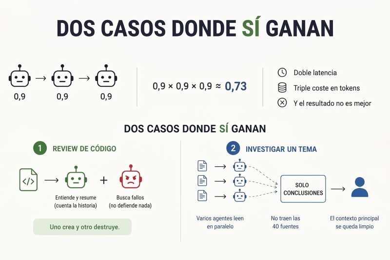 Sistemas multi-agente en producción